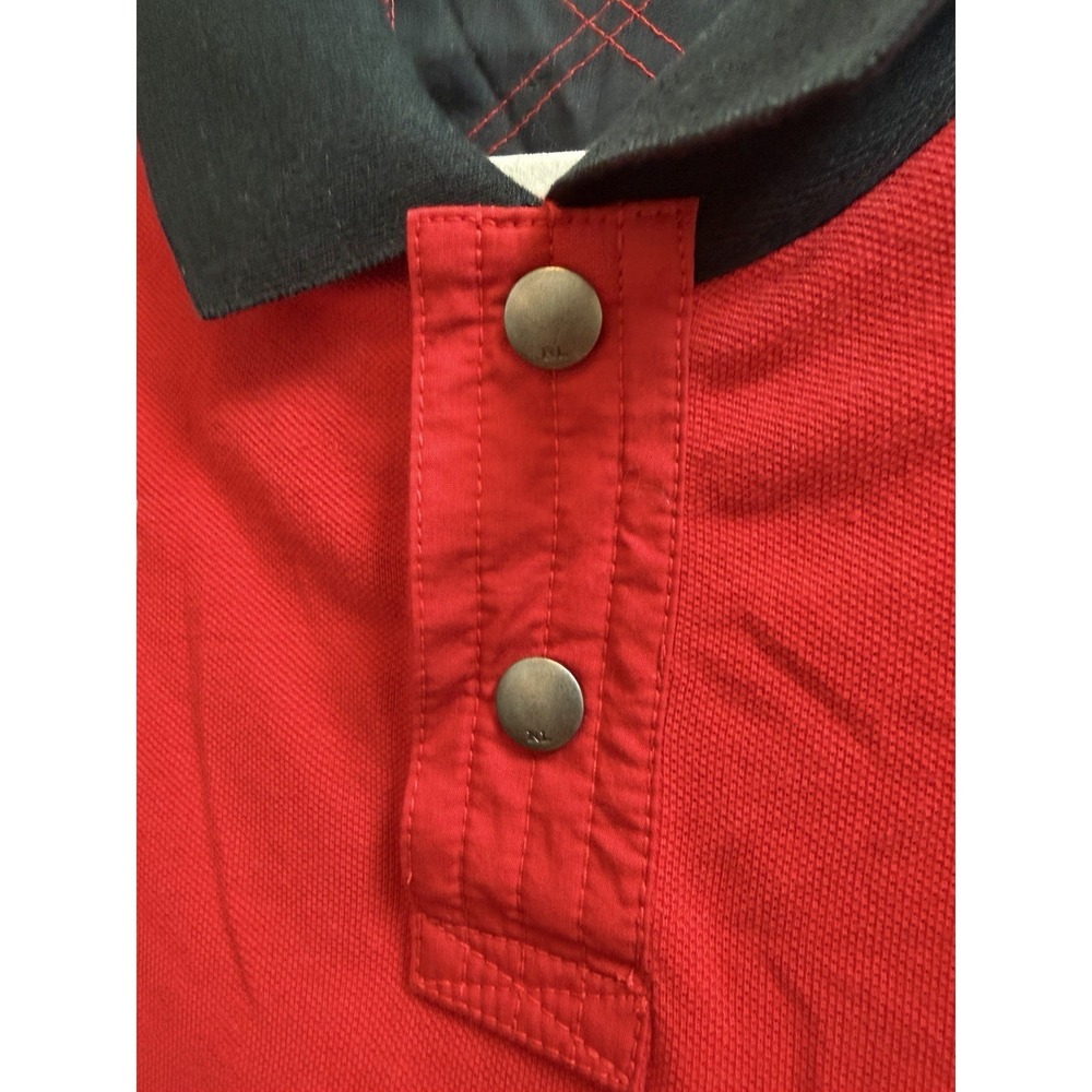 Polo Ralph Lauren Big Pony Polo Shirt Whitewater Rafting Guide Mens XL Nautical - Picture 4 of 10